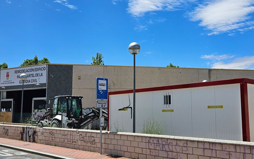 LAS OBRAS DEL NUEVO CUARTEL DE LA GUARDIA CIVIL, EN MARCHA