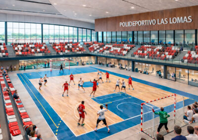 EL ALCALDE ANUNCIA UN NUEVO POLIDEPORTIVO PARA LAS LOMAS