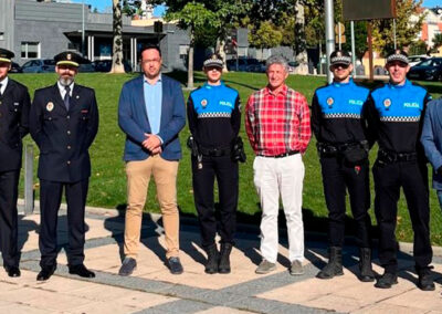 LA PLANTILLA DE LA POLICÍA LOCAL CRECE UN 40% DURANTE ESTE AÑO