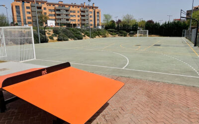 LA PISTA DEPORTIVA DE JUAN DE LA CIERVA, A PUNTO PARA EL ESTRENO