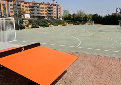 LA PISTA DEPORTIVA DE JUAN DE LA CIERVA, A PUNTO PARA EL ESTRENO