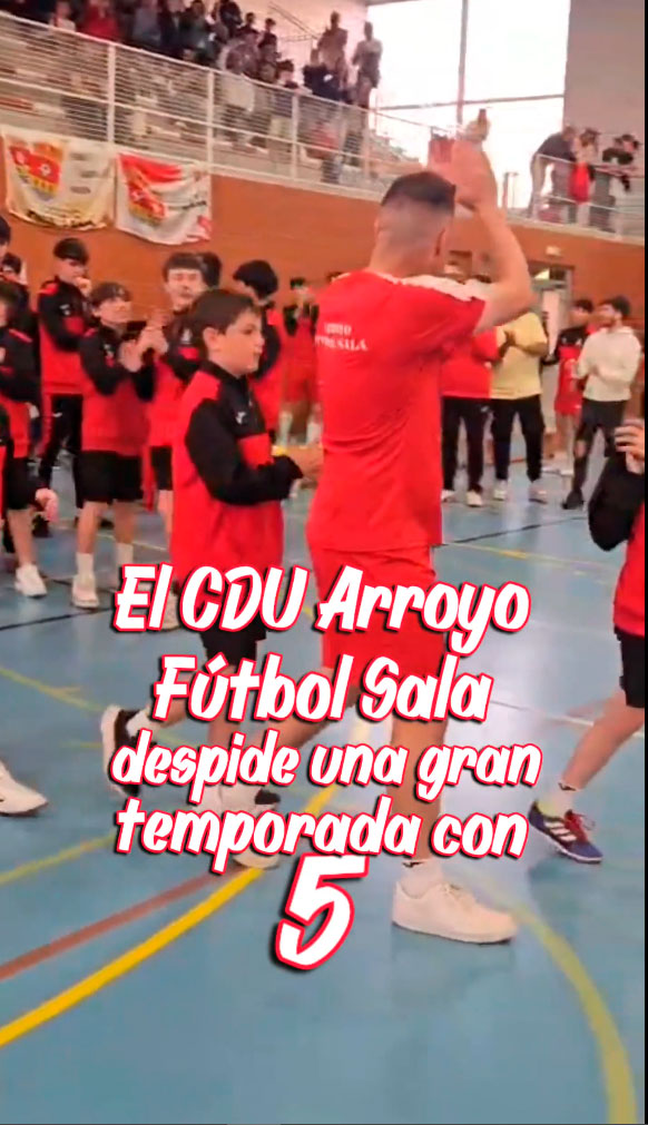 Homenaje-fin-de-temporada-del-CDU-Arroyo-Fútbol-Sala